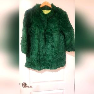 Real Rabbit Fur Coat